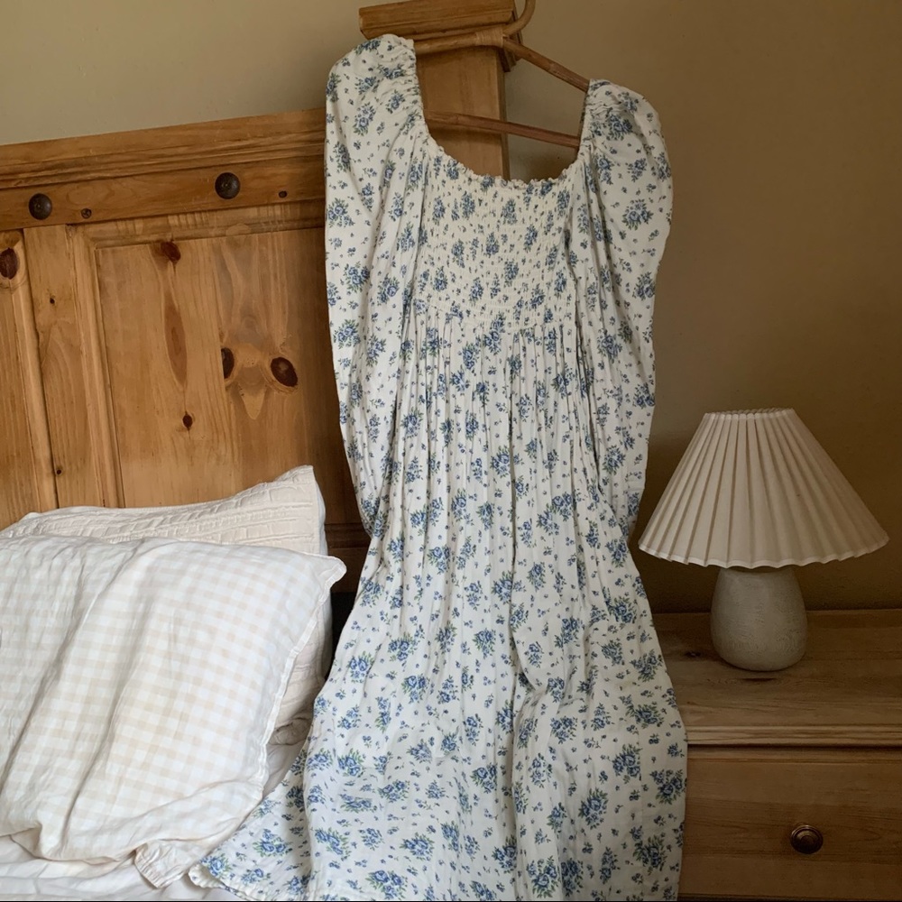NOTHING FITS BUT floral cotton dress size S